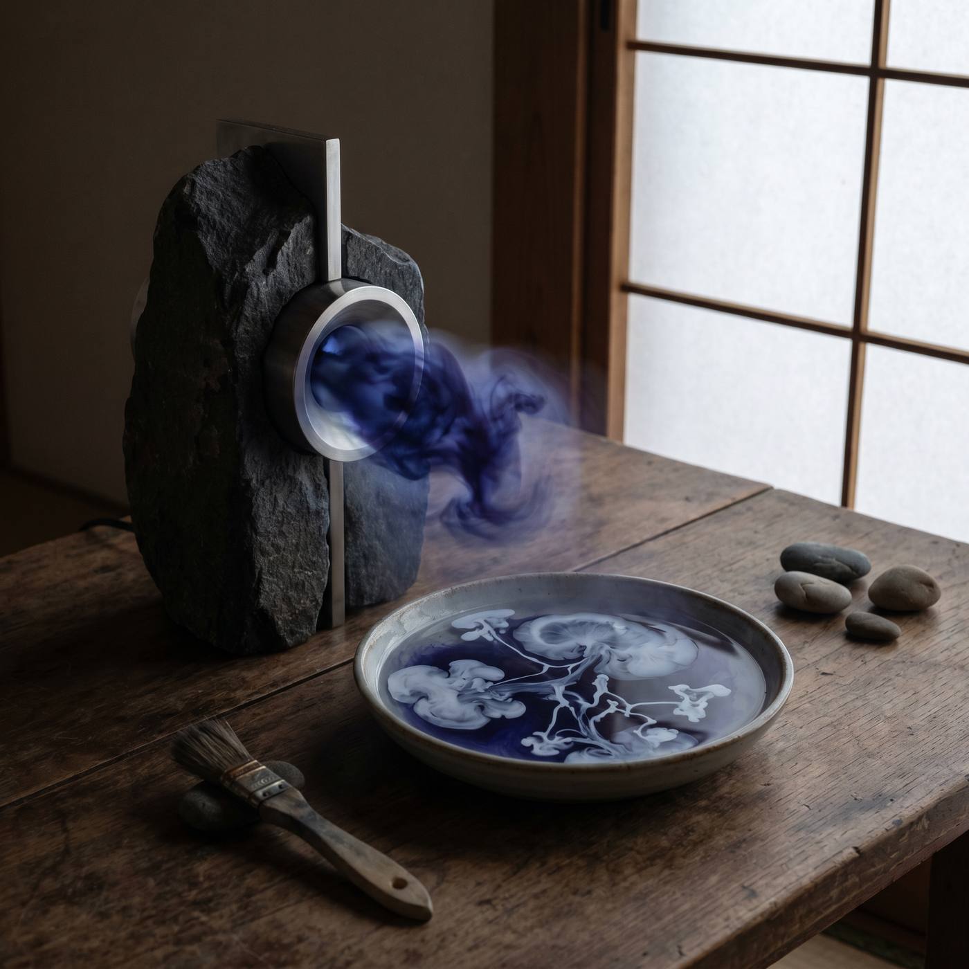 菠萝视频AI灵感创作工具 - 禅意水墨生成