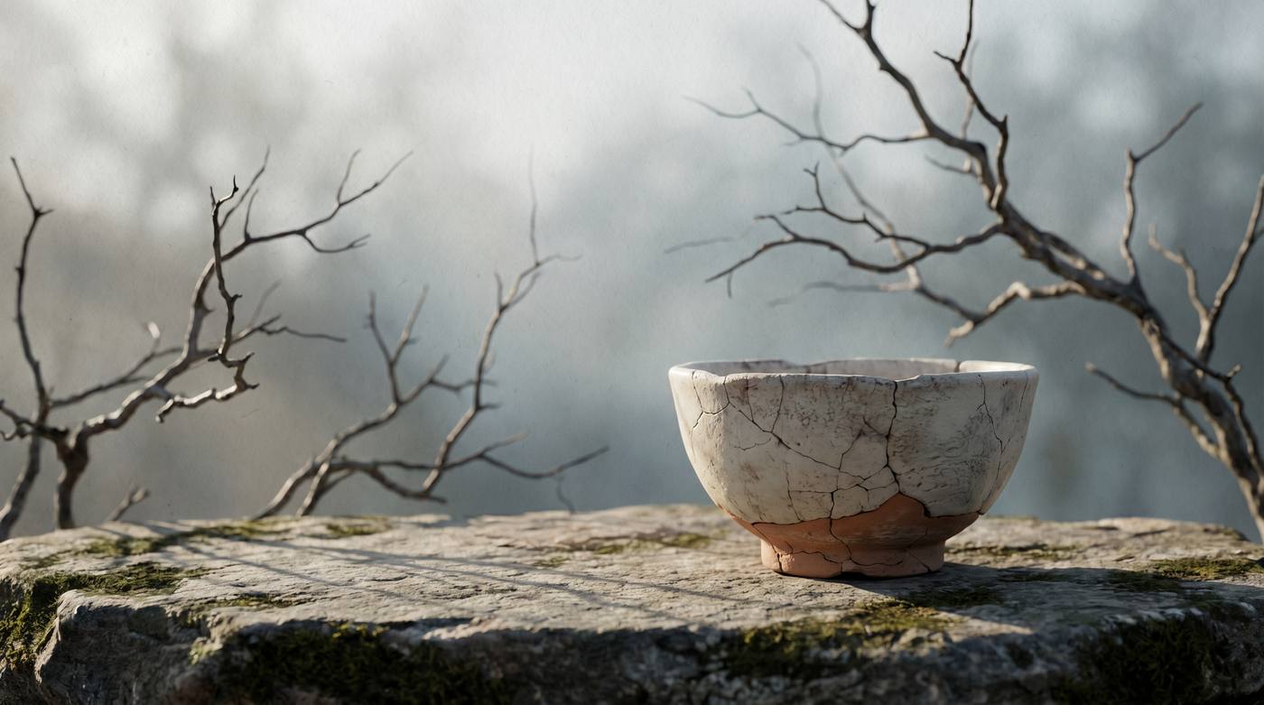 菠萝视频侘寂美学 - 枯木陶器禅意影像